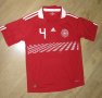 Denmark Home football shirt 2010 - 2011