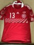 Denmark Home camisa de futebol 2010 - 2011