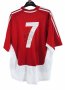 Denmark Home camisa de futebol 2004 - 2005