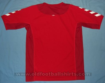 Denmark Home maglia di calcio 2003
