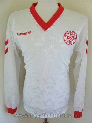 Denmark Visitante Camiseta de Fútbol 1994 - ?