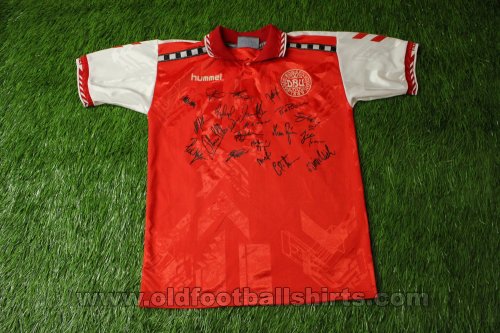 Denmark Home football shirt 1996 - 1997