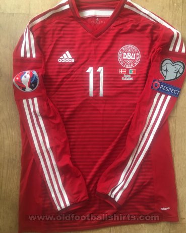 Denmark Home football shirt 2014 - 2016