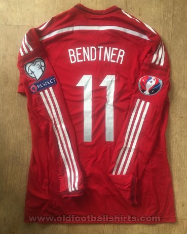 Denmark Home football shirt 2014 - 2016