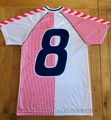 Denmark Away baju bolasepak 1986 - 1987
