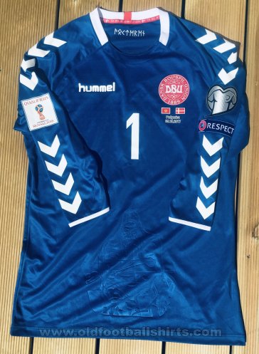 Denmark Вратарская футболка 2016 - 2017