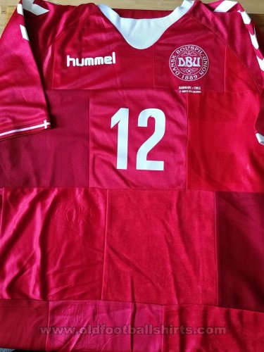 Denmark Home maglia di calcio 2018