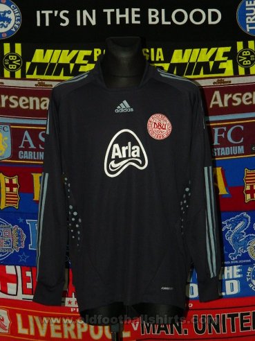 Denmark שוער חולצת כדורגל 2007 - 2008