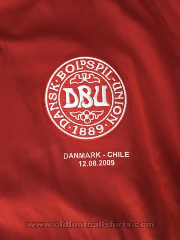 Denmark Home maglia di calcio 2008 - 2010
