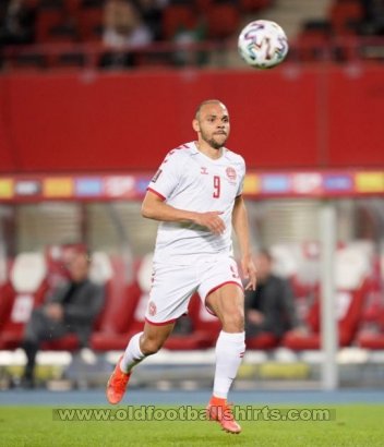 Denmark Away baju bolasepak 2021 - 2022