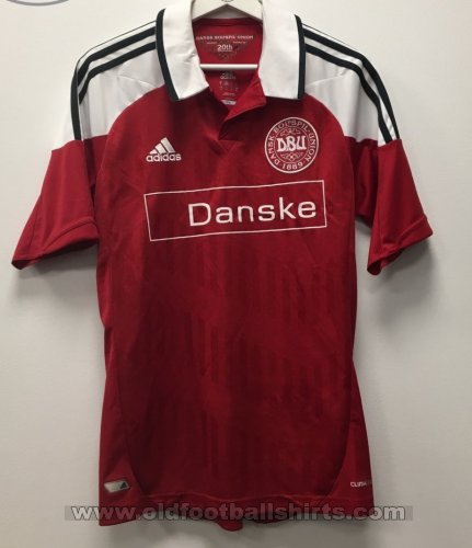 Denmark Home maglia di calcio 2012 - 2013