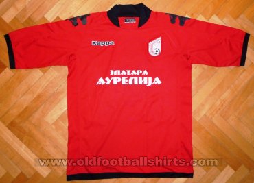 Voždovac Away football shirt 2008 - 2009
