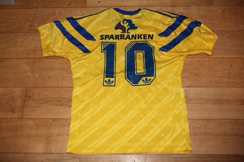 Flock Nummer number número home Trikot jersey shirt Schweden Sweden Sverige 1990 