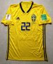 Sweden Home חולצת כדורגל 2017 - 2018
