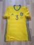 Sweden Home maglia di calcio 2016 - 2017