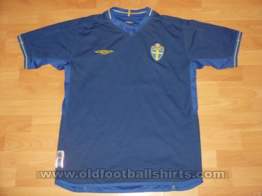 Sweden Extérieur Maillot de foot 2003 - 2004