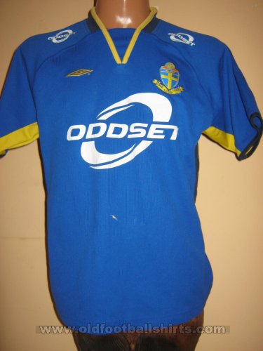 Sweden Away football shirt 2003 - 2004