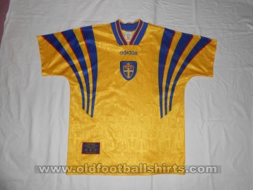 Sweden Home football shirt 1996 - 1998