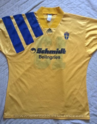 Sweden Home football shirt 1992 - 1994