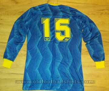Sweden Visitante Camiseta de Fútbol 1987