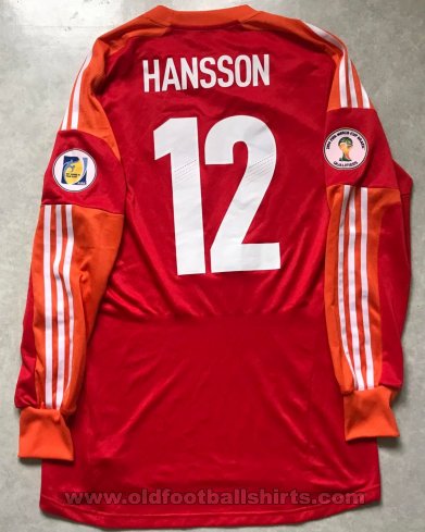 Sweden Goalkeeper football shirt 2013