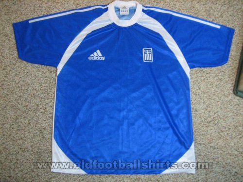 Greece Home voetbalshirt  2004 - 2006