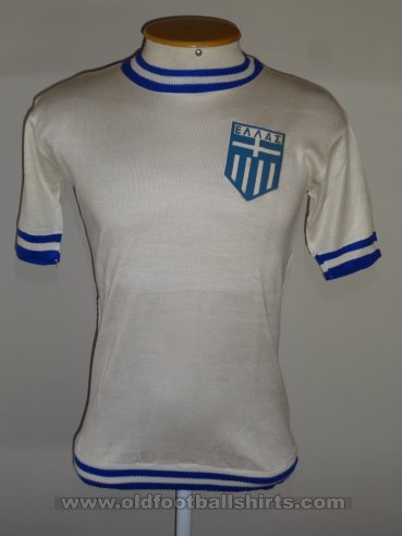 Greece Home maglia di calcio 1974