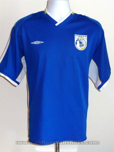 Cyprus Home football shirt 2002 - 2004