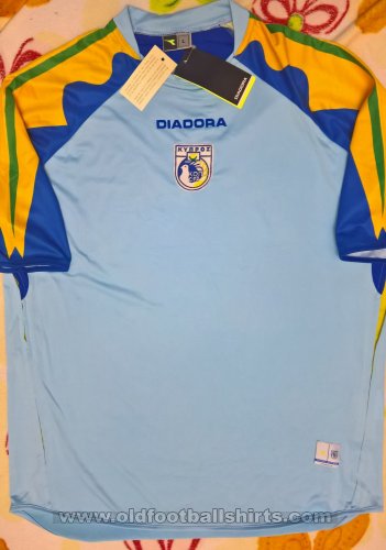 Cyprus Terceira camisa de futebol 2006 - 2008