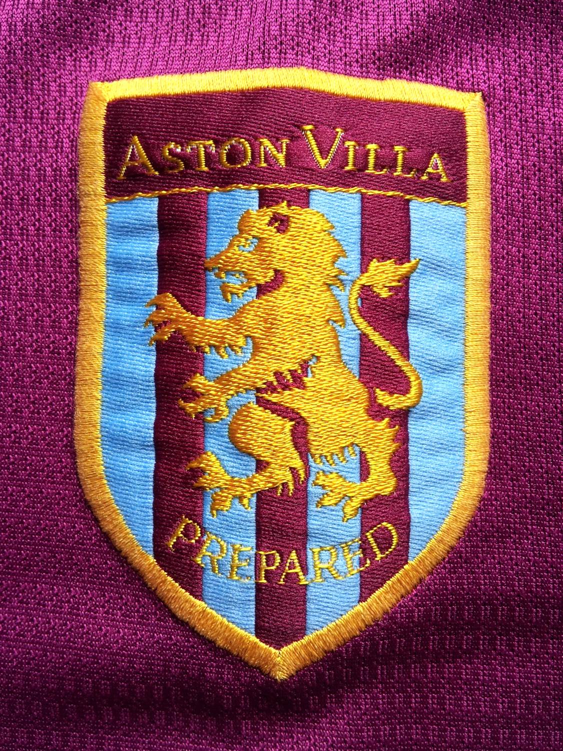 Aston Villa Home football shirt 2000 2001. Sponsored by NTL