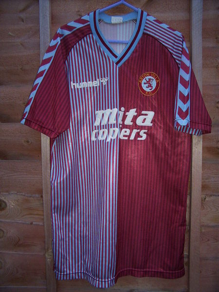 Aston Villa 1987-89 Replica Home Shirt XXL no sponsor 