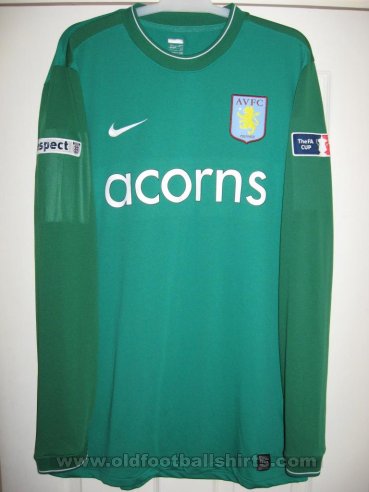 Aston Villa Goalkeeper football shirt 2009 - 2010