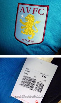 Aston Villa Away football shirt 2008 - 2009