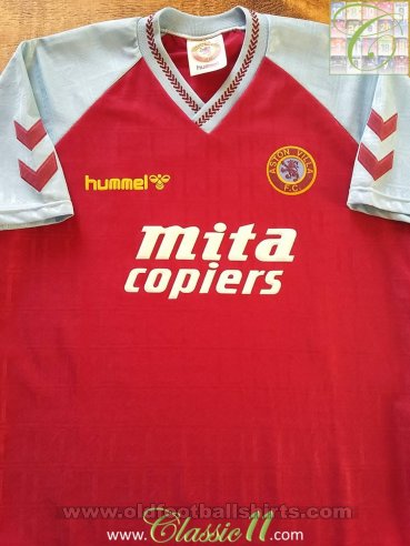 Aston Villa Home football shirt 1989 - 1990