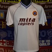 Aston Villa Retro Replicas φανέλα ποδόσφαιρου 1987 - 1989
