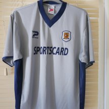 Hull City Home football shirt 2001 - 2002 sponsored by Sportscard