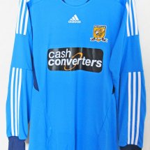 Hull City Home football shirt 2011 - 2012 sponsored by Cash Converters
