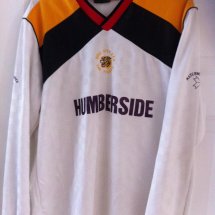 Hull City Away football shirt 1989 - 1990 sponsored by Humberside