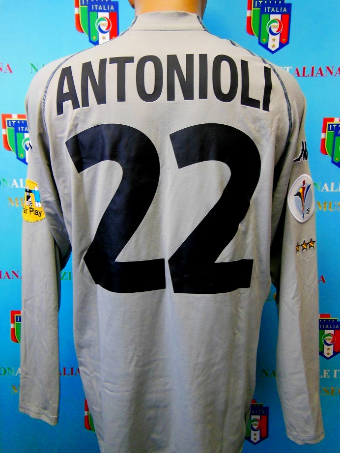 Maillot De Foot Gardien Juventus Italy 1997/1998 Kappa - Taille L - Long - Noir - Occasion