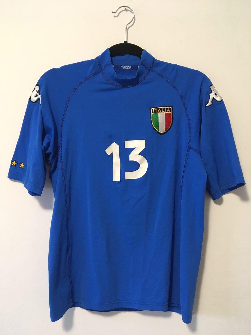 Set Flock Nameset away Trikot jersey shirt Maglia Italia Italy Italien 2000 