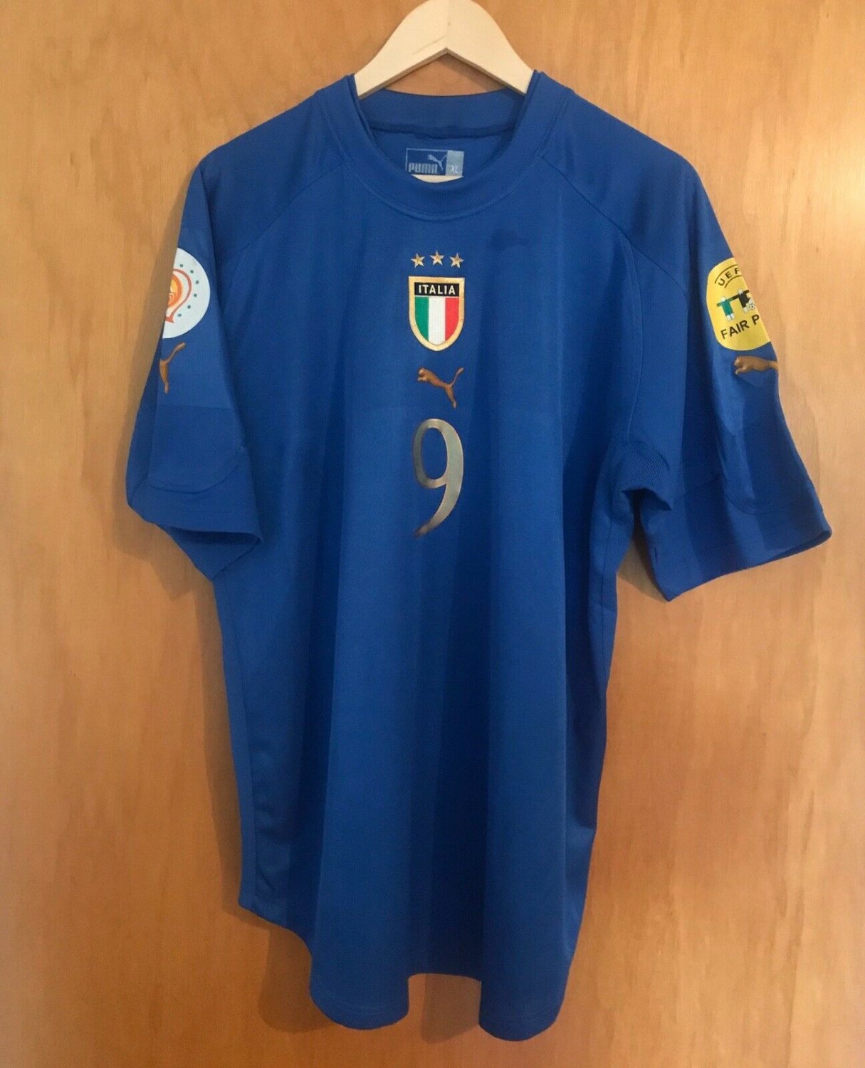 Italy Home football shirt 2004 - 2005.