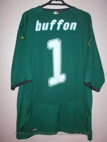 Italy Goalkeeper football shirt 2008 - 2011