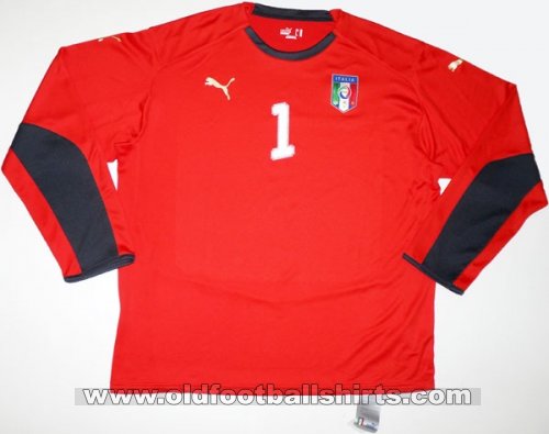 Italy Goalkeeper football shirt 2008 - 2009
