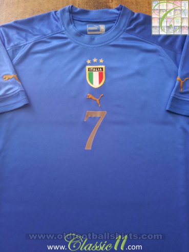 Italy Home football shirt 2004 - 2006