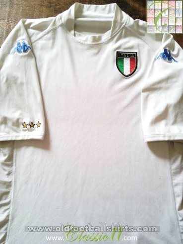 Italy Away football shirt 2001 - 2003