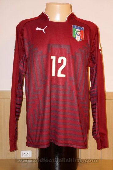Italy Goalkeeper football shirt 2014 - 2015