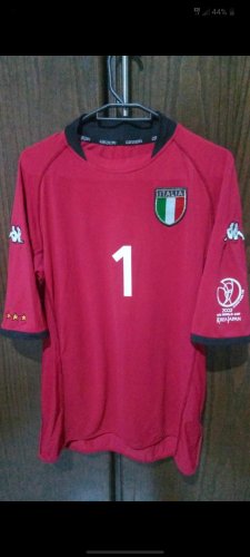 Italy Goalkeeper football shirt 2002