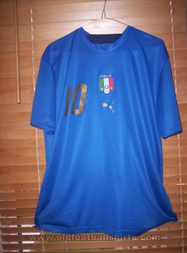 Italy Home football shirt 2006