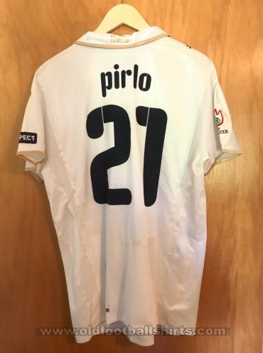 Italy Away football shirt 2007 - 2008