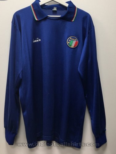 Italy Home football shirt 1986 - 1989